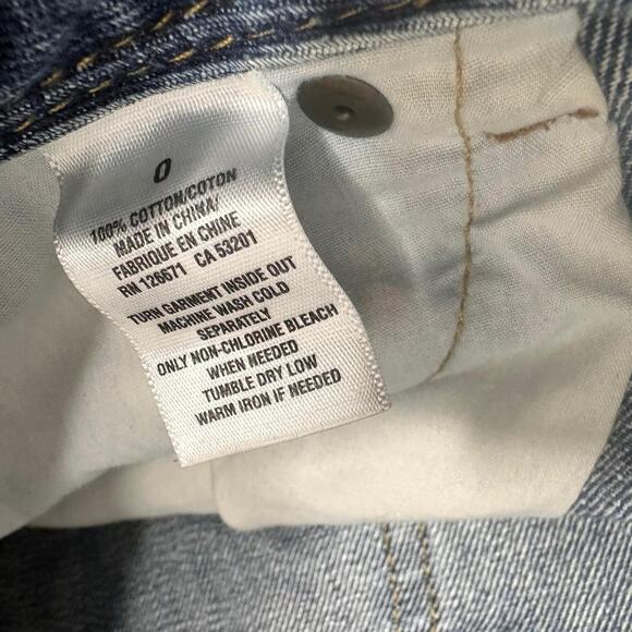 Aeropostale Low Rise Vintage Micro Shorts Size 0 - Picture 3 of 4